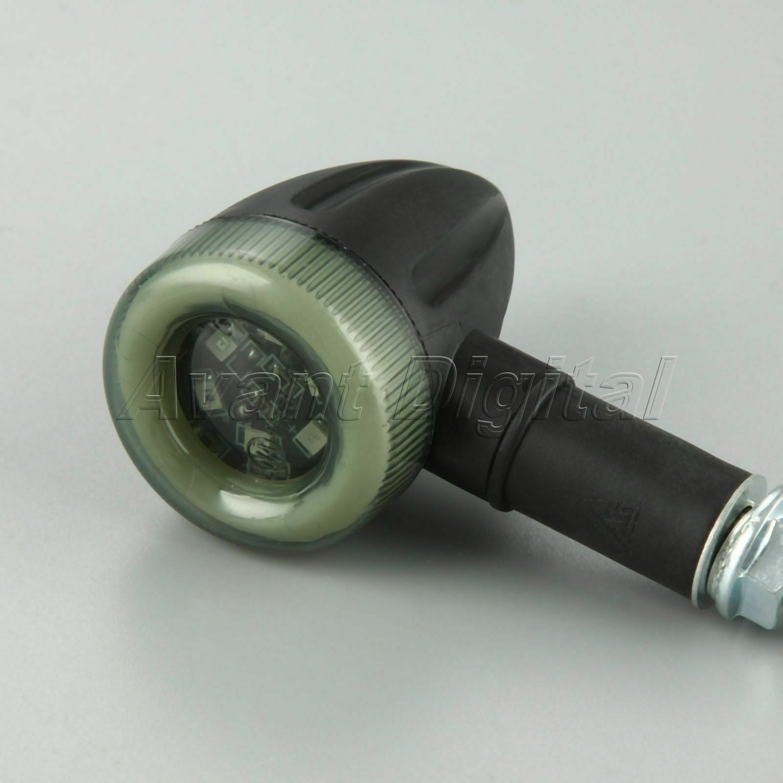 2x Motorcycle 8mm Universal LEDs Turn Signal Blinker Indicators Light DC 12V
