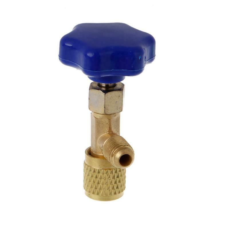 1/4 SAE Auto AC Can Tap Valve Bottle Opener For R22 R134a R410A Gas Refrigerant