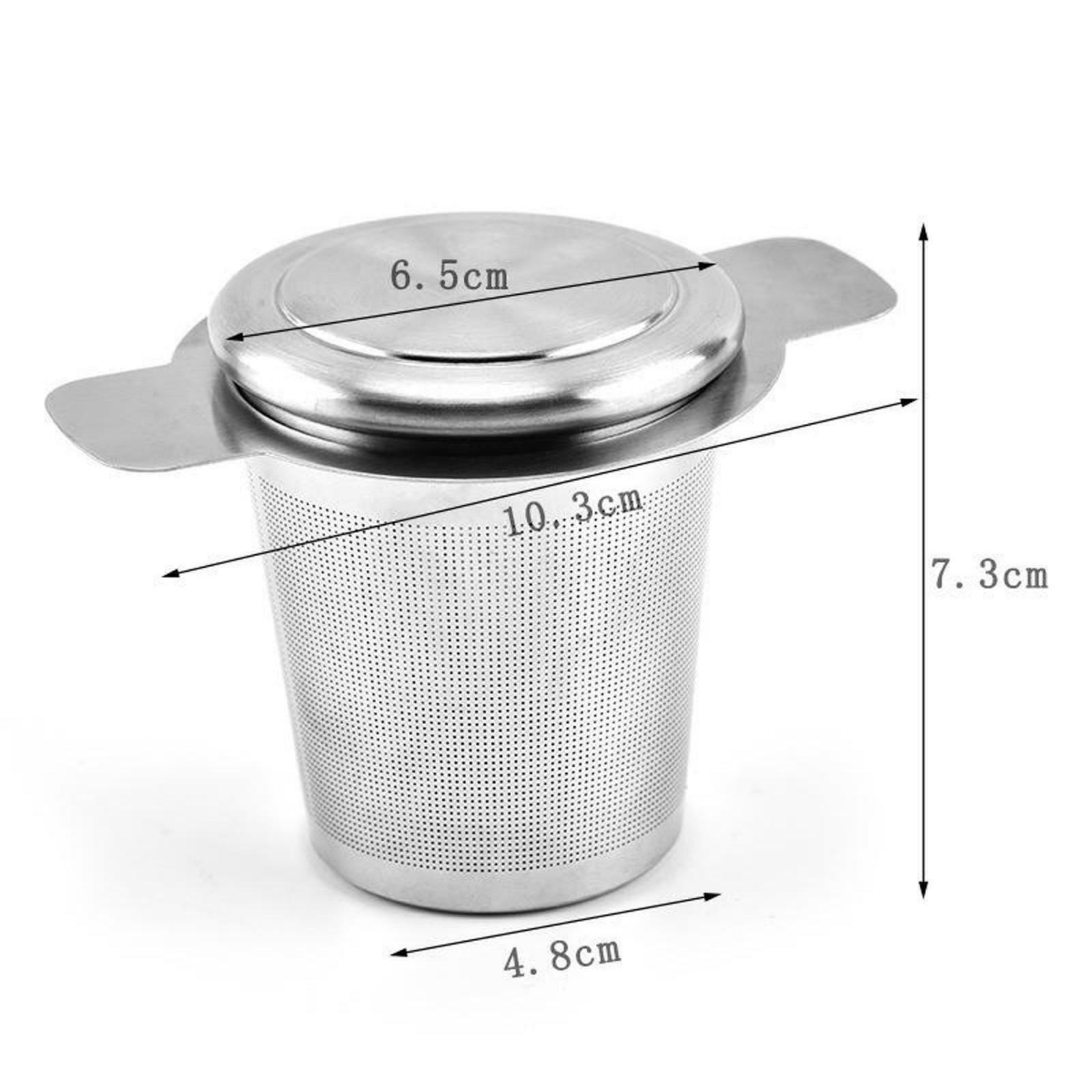 Food Grade Tea Strainer Steeper Tea Infuser Stainless Steel Filters Kitchen