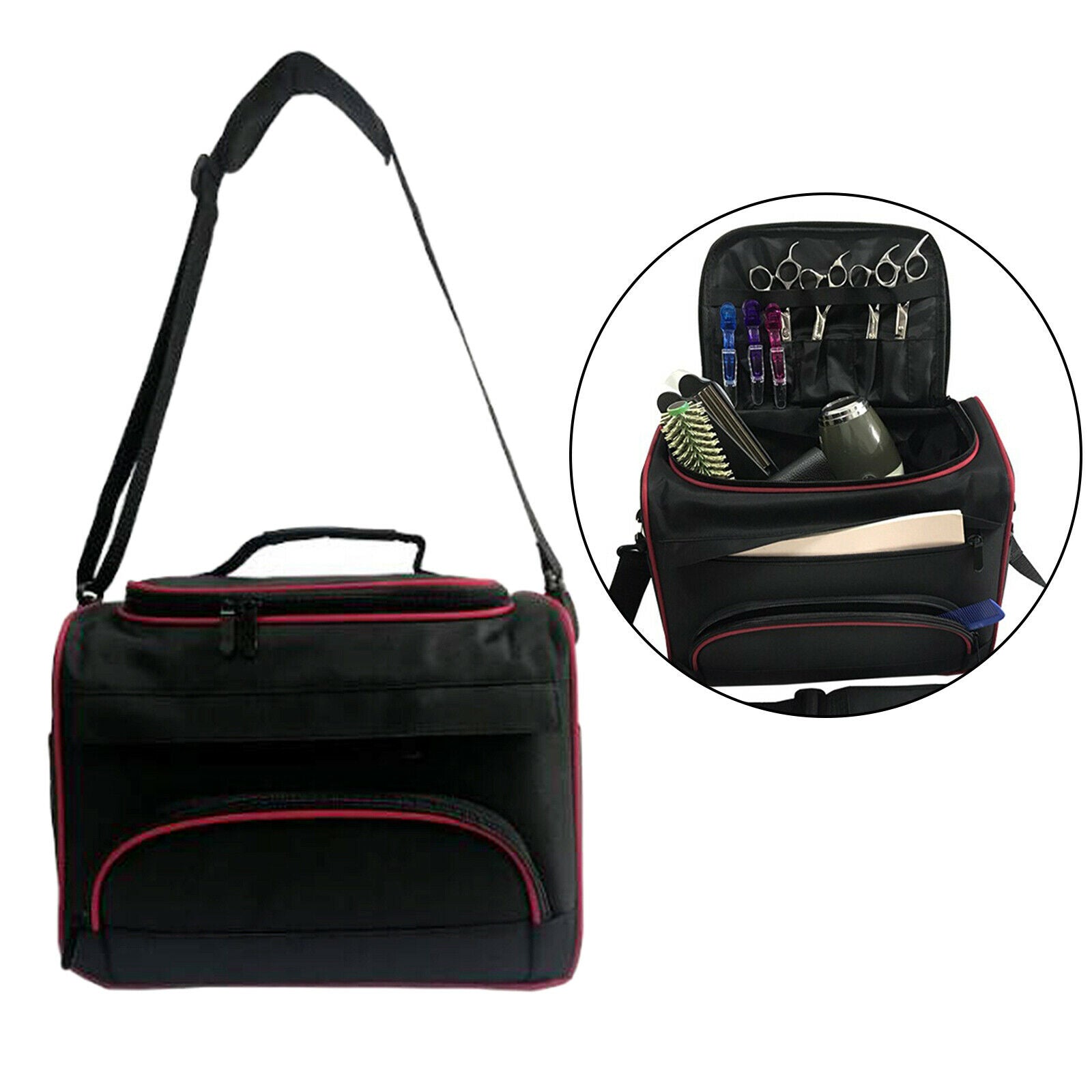 Portable Salon Barber Handbag Hairdressing Tools Shoulder Bag Case Carrier