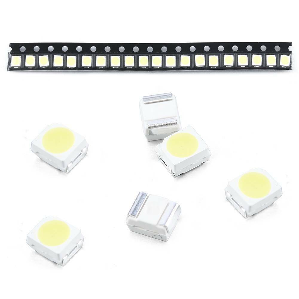 New 100x Useful 3528 White Ultra Bright Light Diode 1210 SMD LED