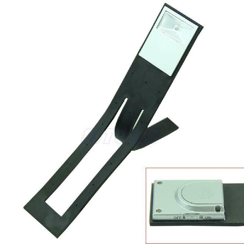 Flexible Portable Folding LED Clip On Reading Book Light Lamp For Reader Kindle