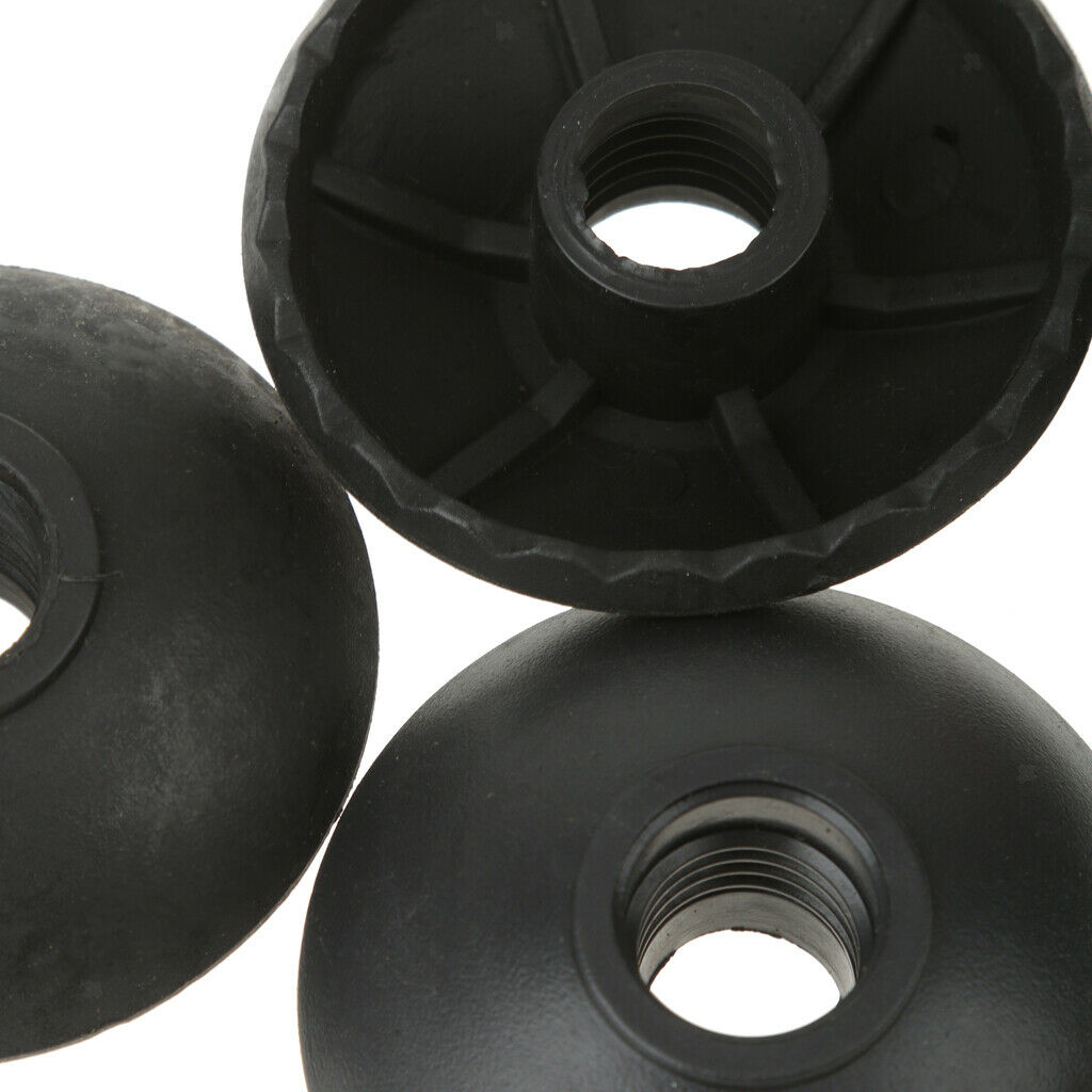 3x 4pcs/set Rubber Mud Sand Baskets For Hiking Trekking