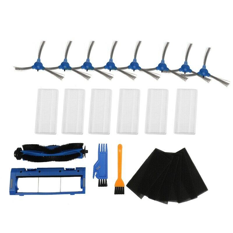Replacement Filter Side Brushes Main Brush Hepa Filter for Eufy Robovac 11S 30K4