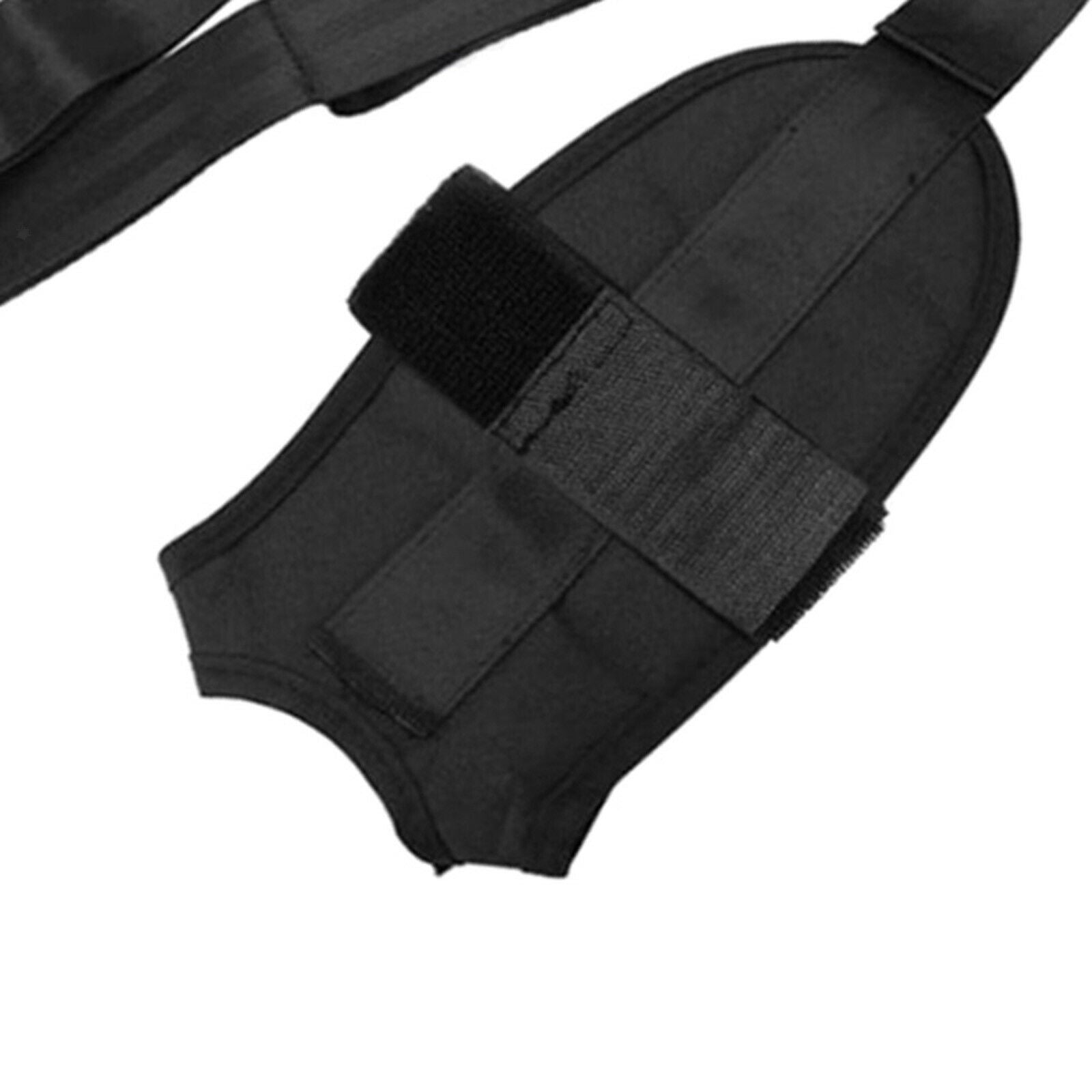Stretch Strap & Foot Stretcher Set Yoga Stretching Nonelastic for Pilates
