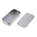 Blank Metal Slide Top Tin Containers Box Cas for Candy Jewelry Crafts Storage