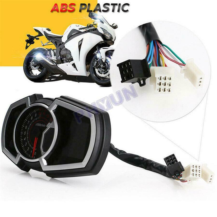 Motorcycle Scooter Moped Multifunctional Meter Speedometer Odometer Fuel Gauge