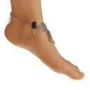 Bohemian Cutout Flower Water Drop Dangle Anklet Bracelet Foot Charms Fashion
