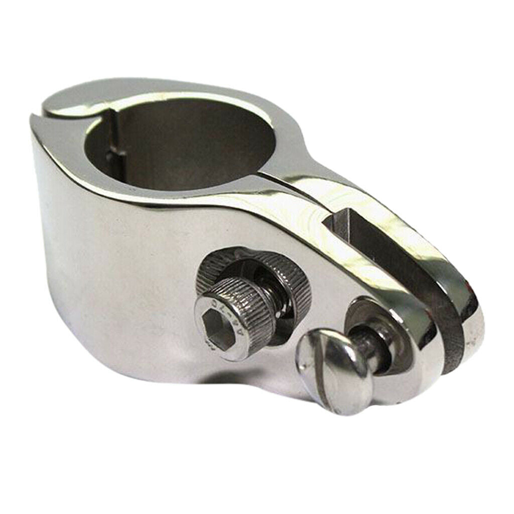 1" Boat Jaw Slide Marine Clamp Corrosion Resistant Locking Clamp Boat Fitting