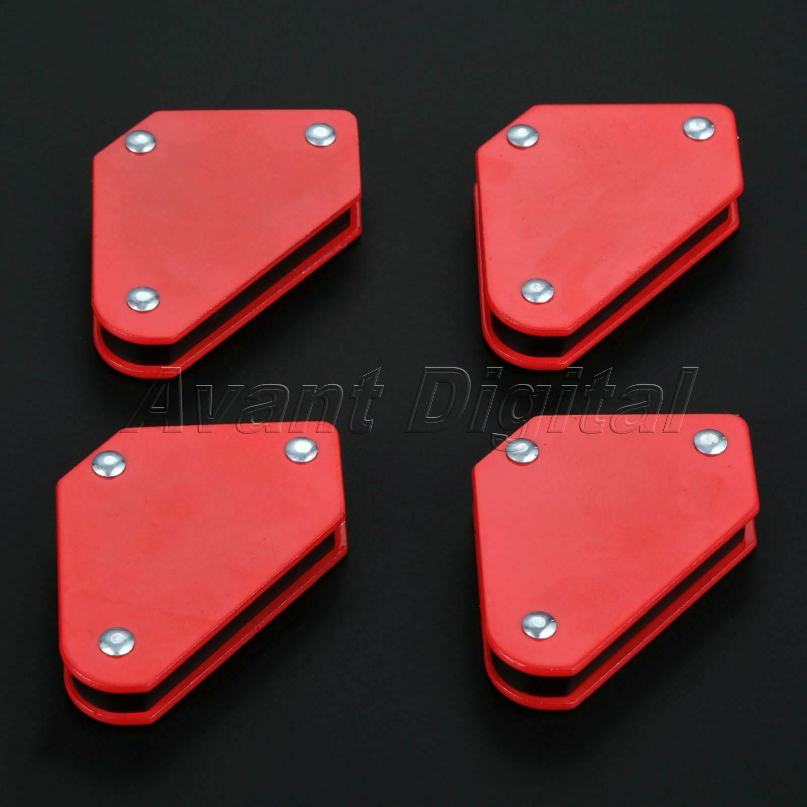 Welding Magnet Magnetic Square Welder Holder Arrow Clamp 45° 90° 135° 9Lb 4 Pcs
