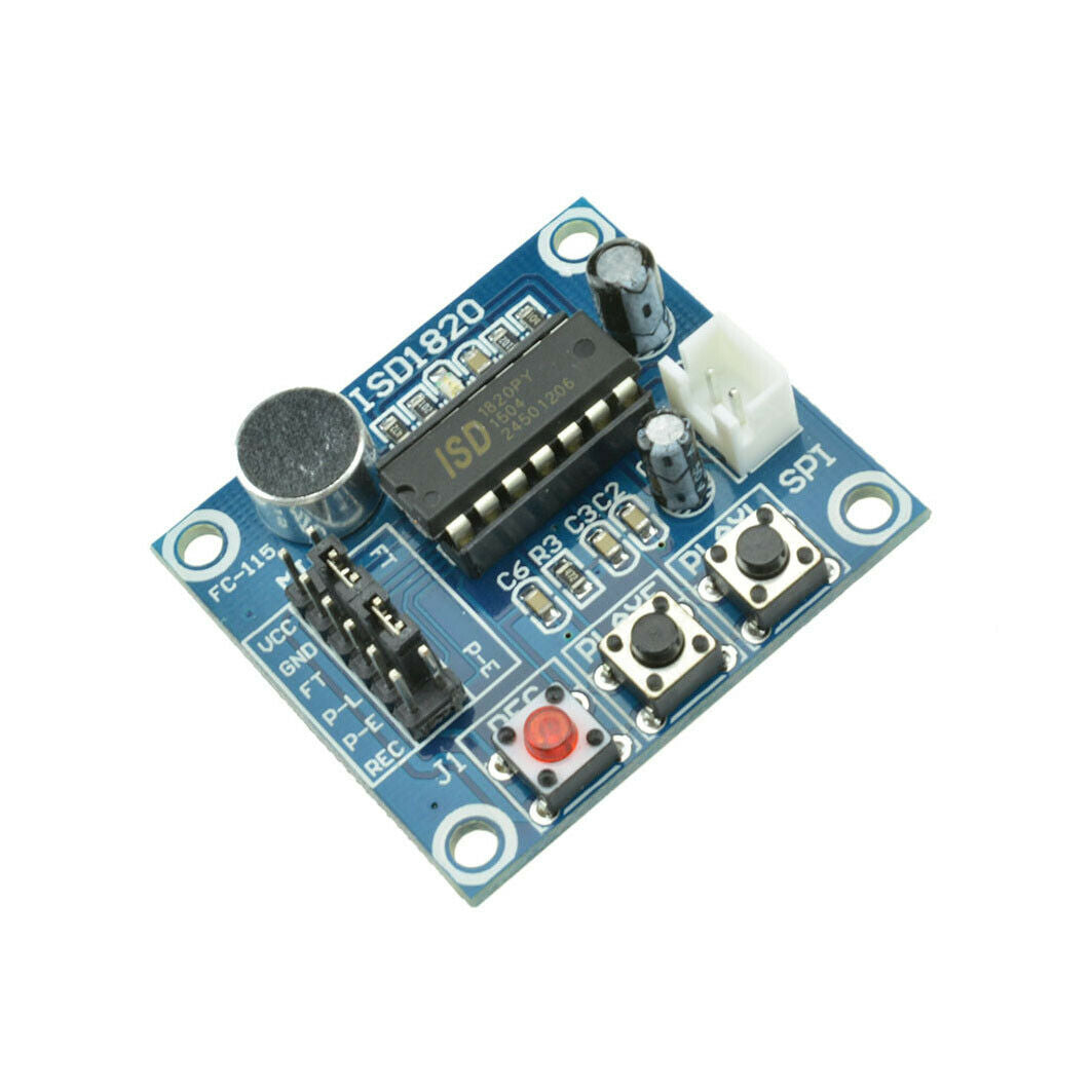 ISD1820 Sound Voice Recording Playback Module With Mic Sound Audio microphone