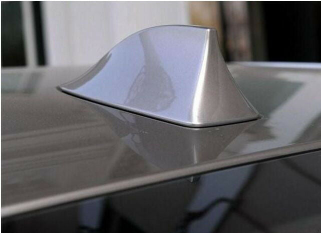 Universal Auto Car Top Roof Radio AM/FM RV Signal Shark Fin Aerial Antenna Grey