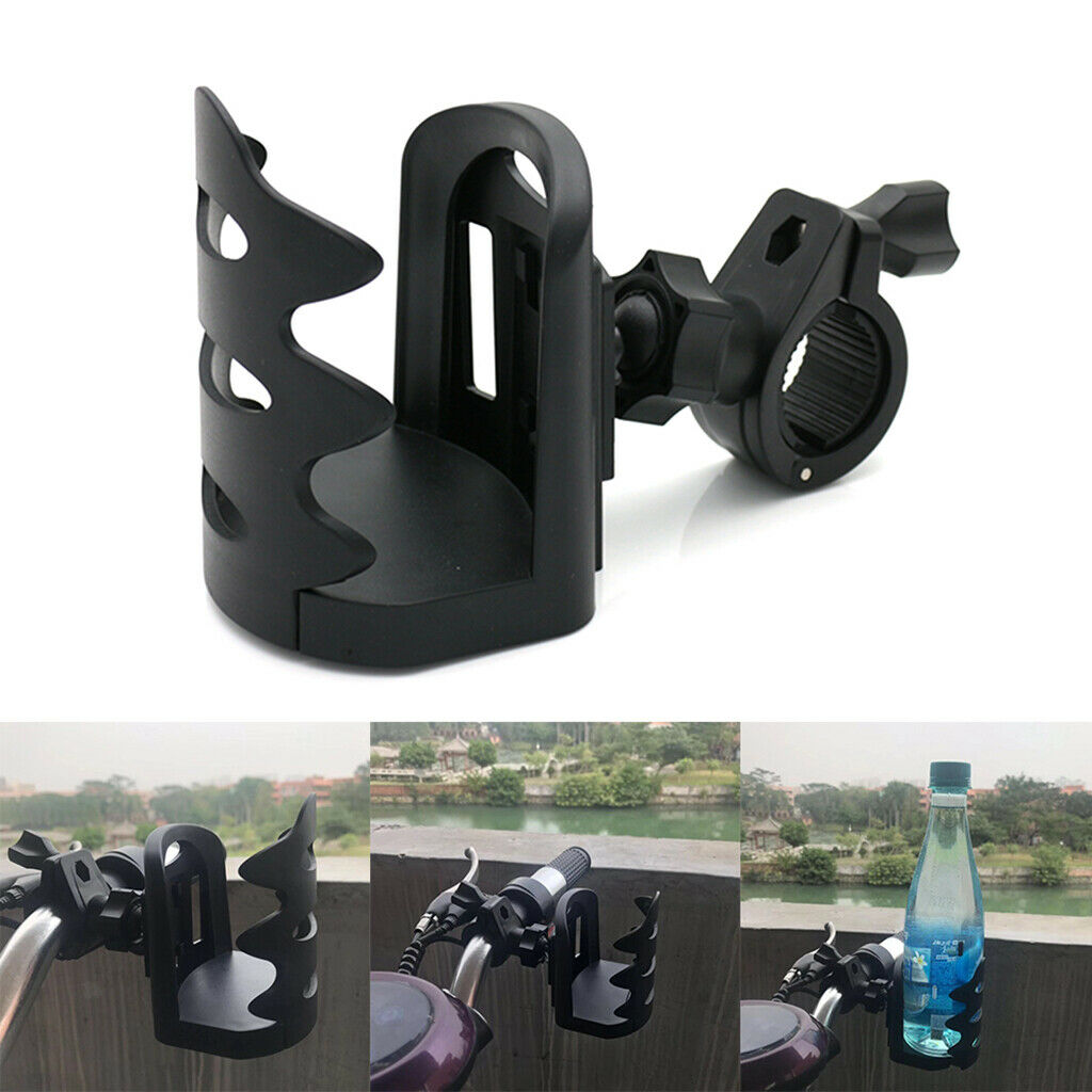 4 Pieces Adjustable Motorcycles Handlebar Can Drink Water Bottle Cup Holder