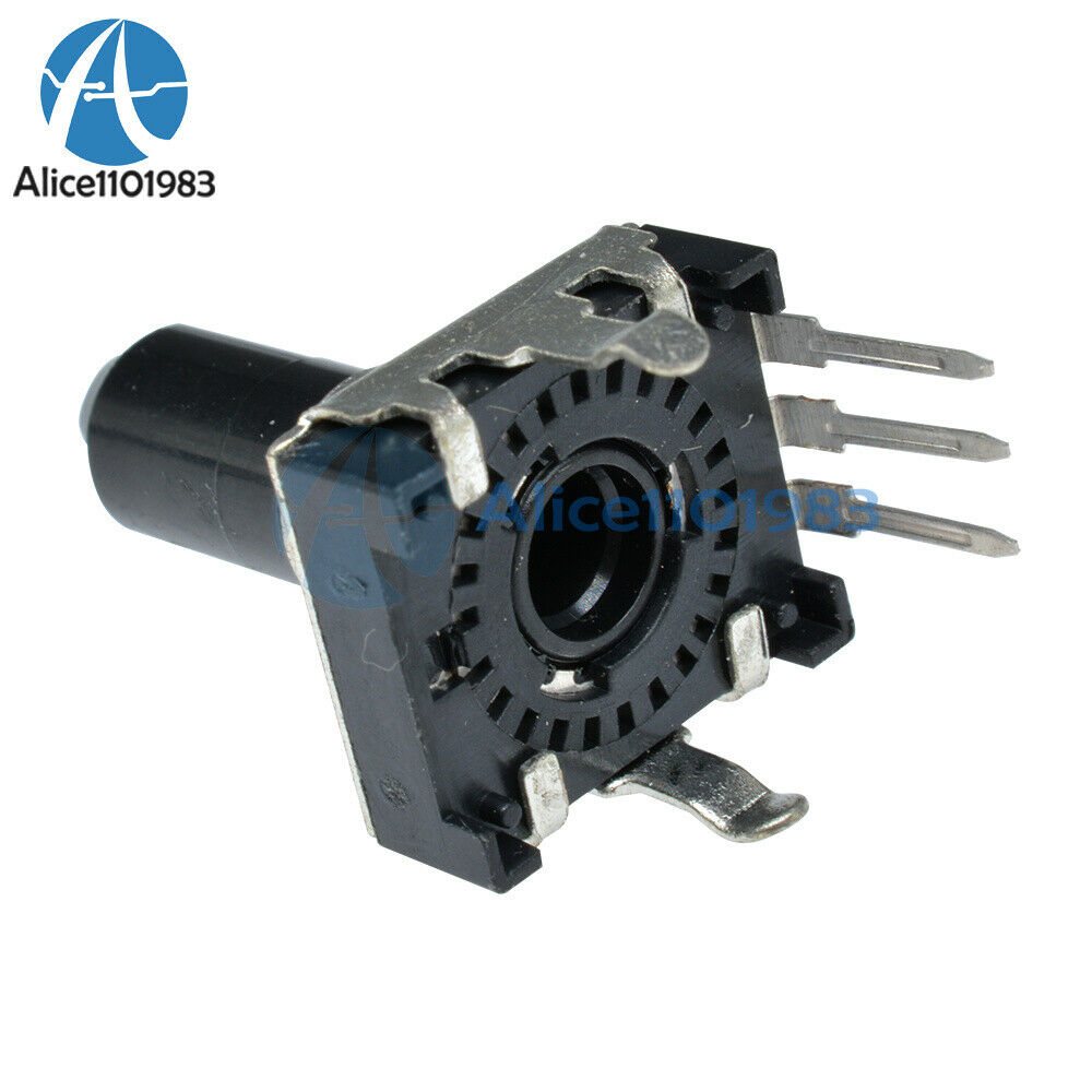 5Pcs Rotary encoder EC12 Audio digital potentiometer 5mm handle