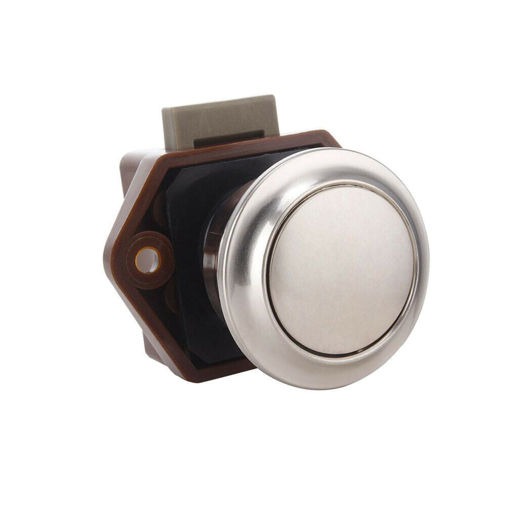 3-set Cabinet Push Button Press Drawer Cupboard Small Door Catch Lock Latch Bolt