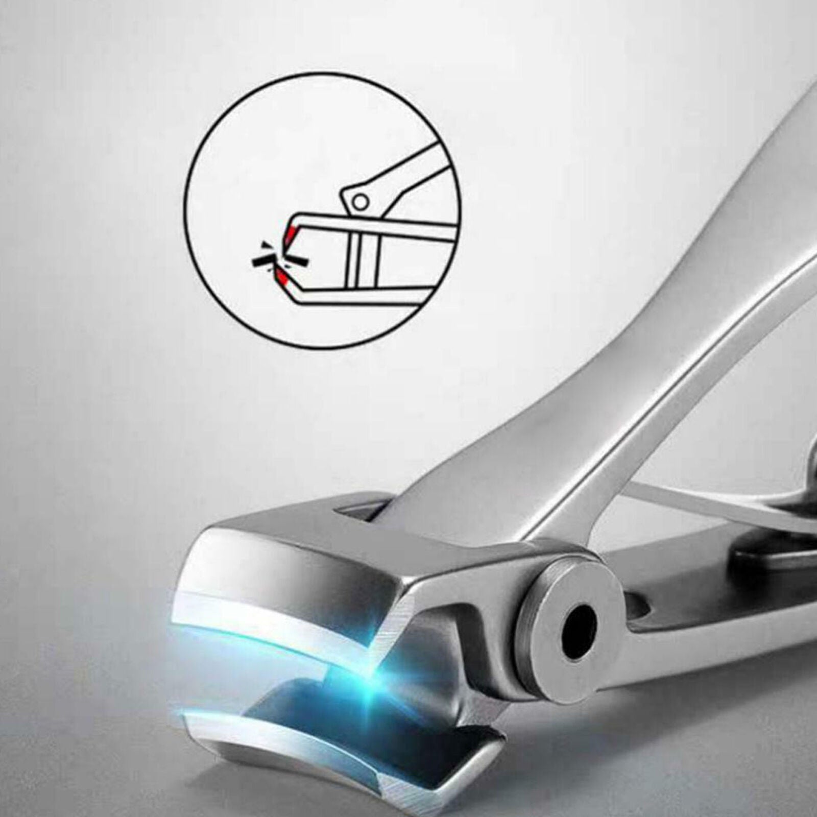 Stainless Steel Extra Large Toe Nail Clippers Thick Nails Heavy Duty Surgical