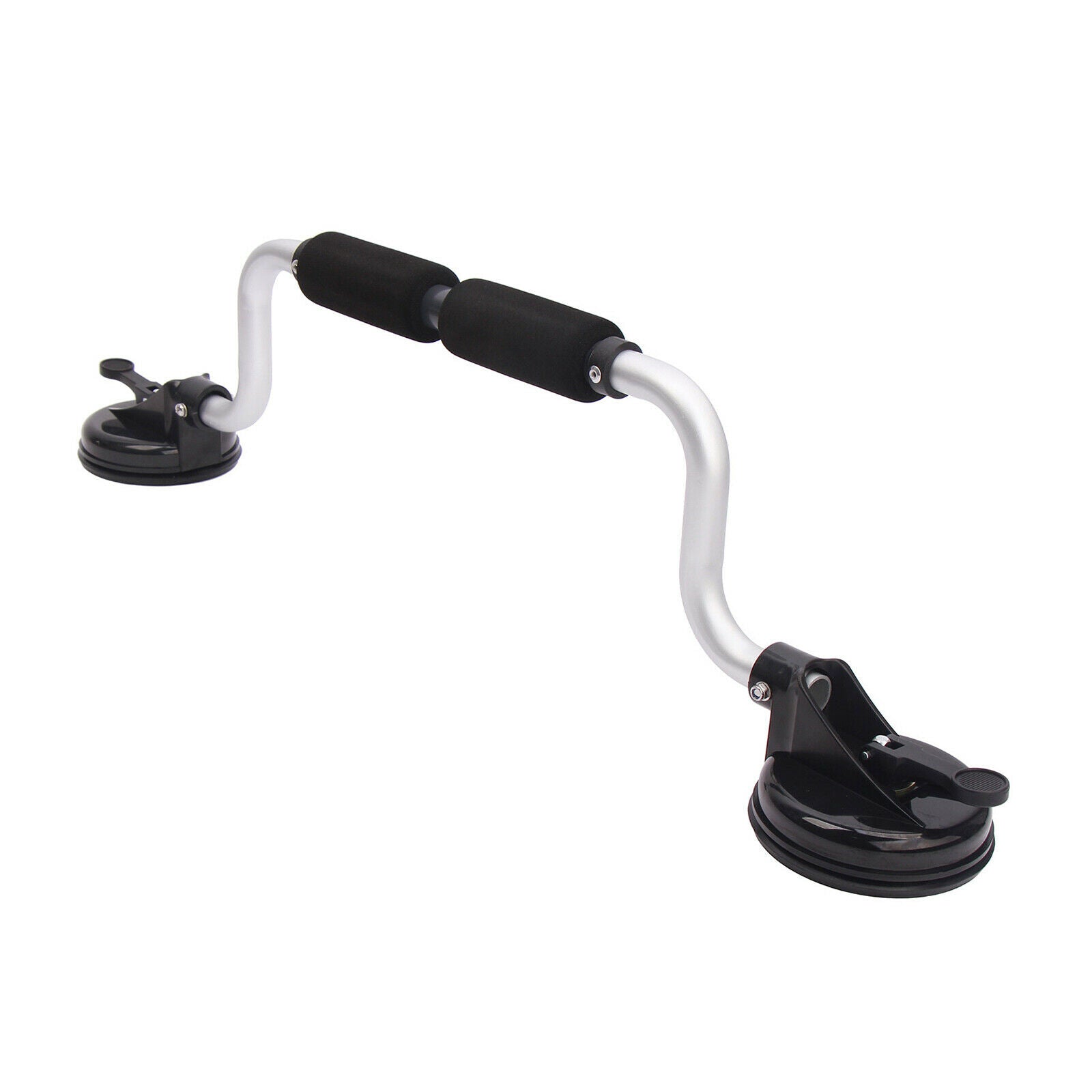Aluminum Kayak Roller Bracket Car Top Rack Suction Cup Mounting Heavy Duty