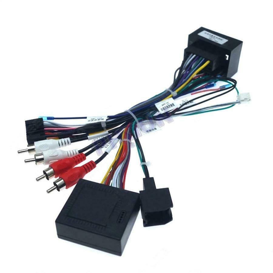 16Pin Car Radio Wire Harness w/ Canbus Box For Chevrolet Trax Cruze Buick Regal