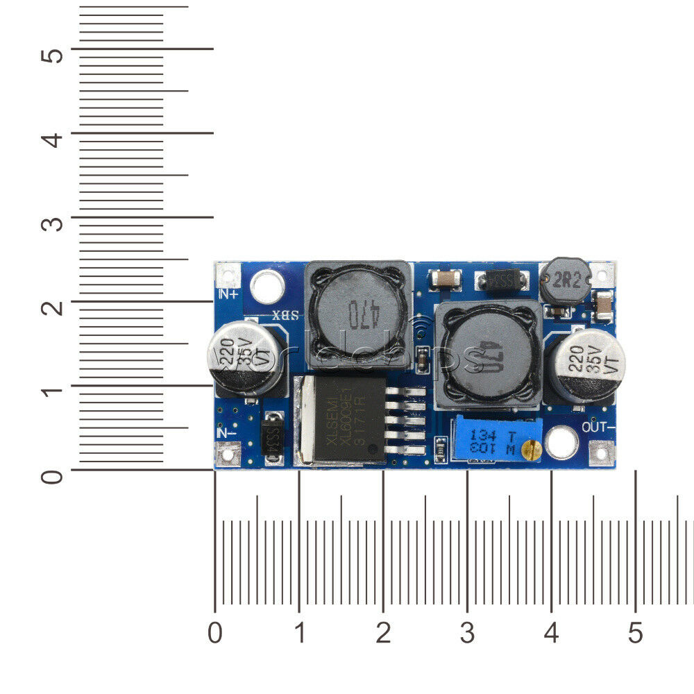 Adjustable Boost Buck DC-DC step up down Converter XL6009 Module Solar Voltage