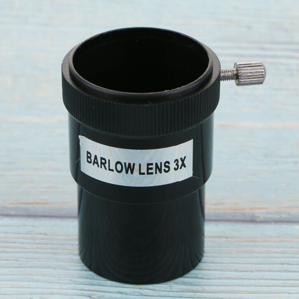 Telescope Eyepiece Barlow Lens 3X Magnification 1.25" Universal M42 Thread