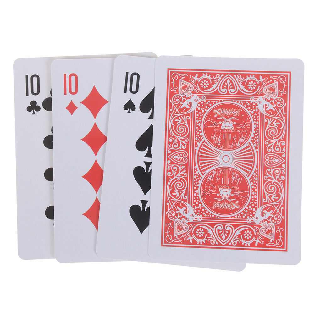 4 Cards Transformer magic tricks 10 to A card magic props 10 change magic.l8