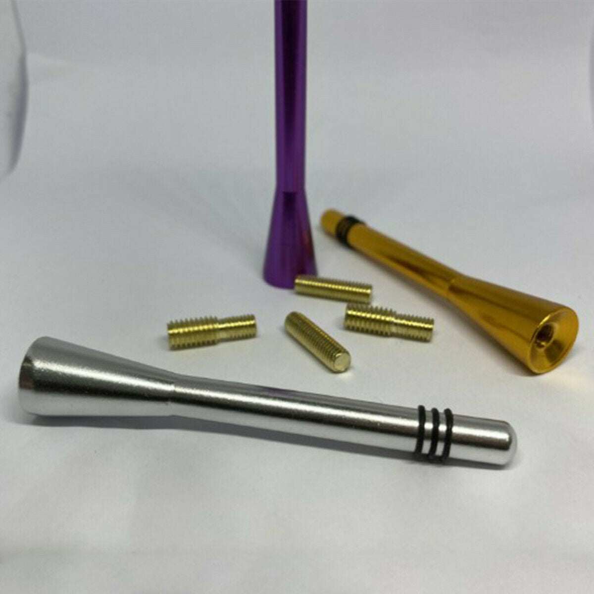 1pc Universal Car Short Stubby Antenna Aerial AM/FM Radio Mast Auto Accessories
