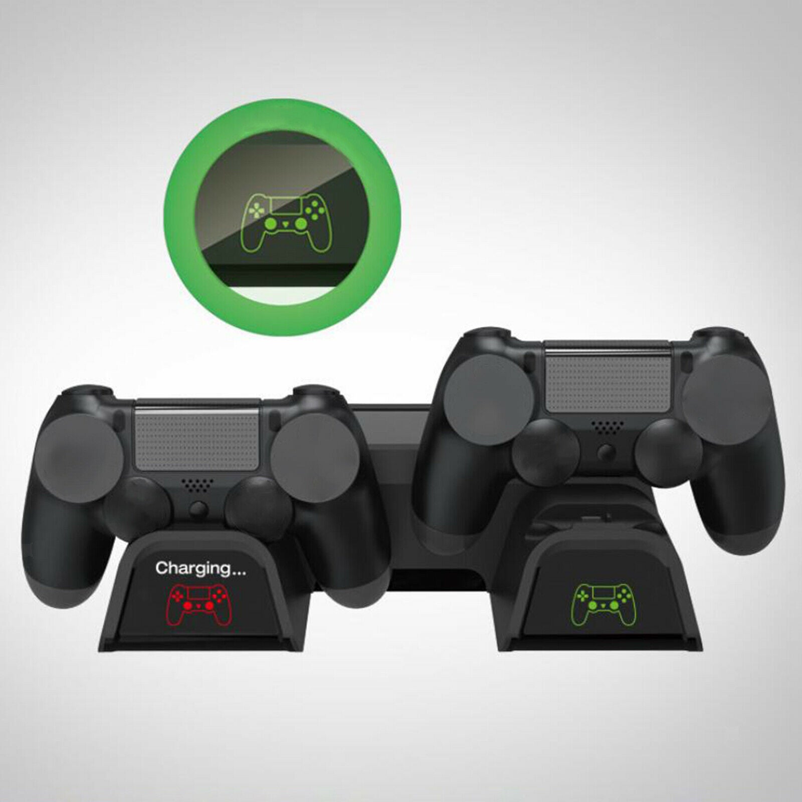 Vertical Cooling Stand Controller Charging Station Dock Game Storage for PS4
