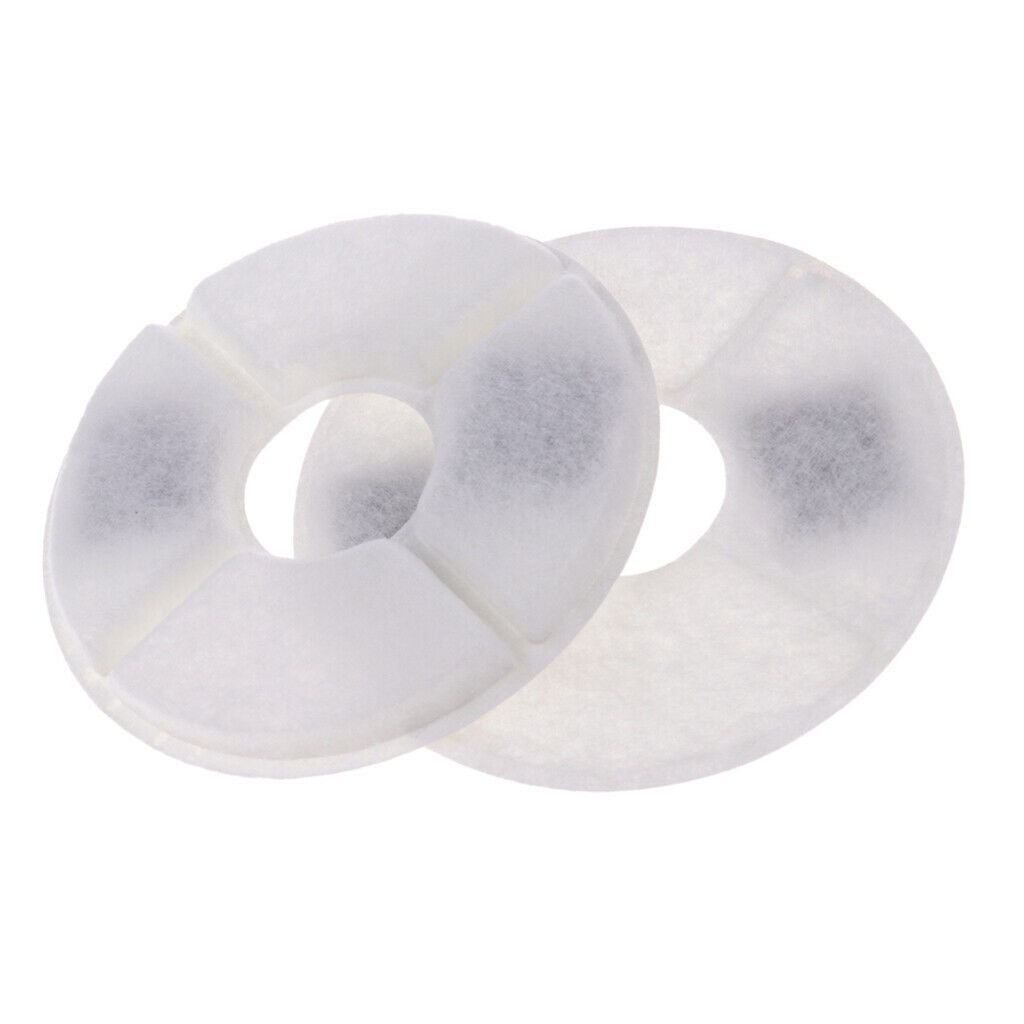 2PCs Pet Water  Replacement Filters, Premium Cotton Activated