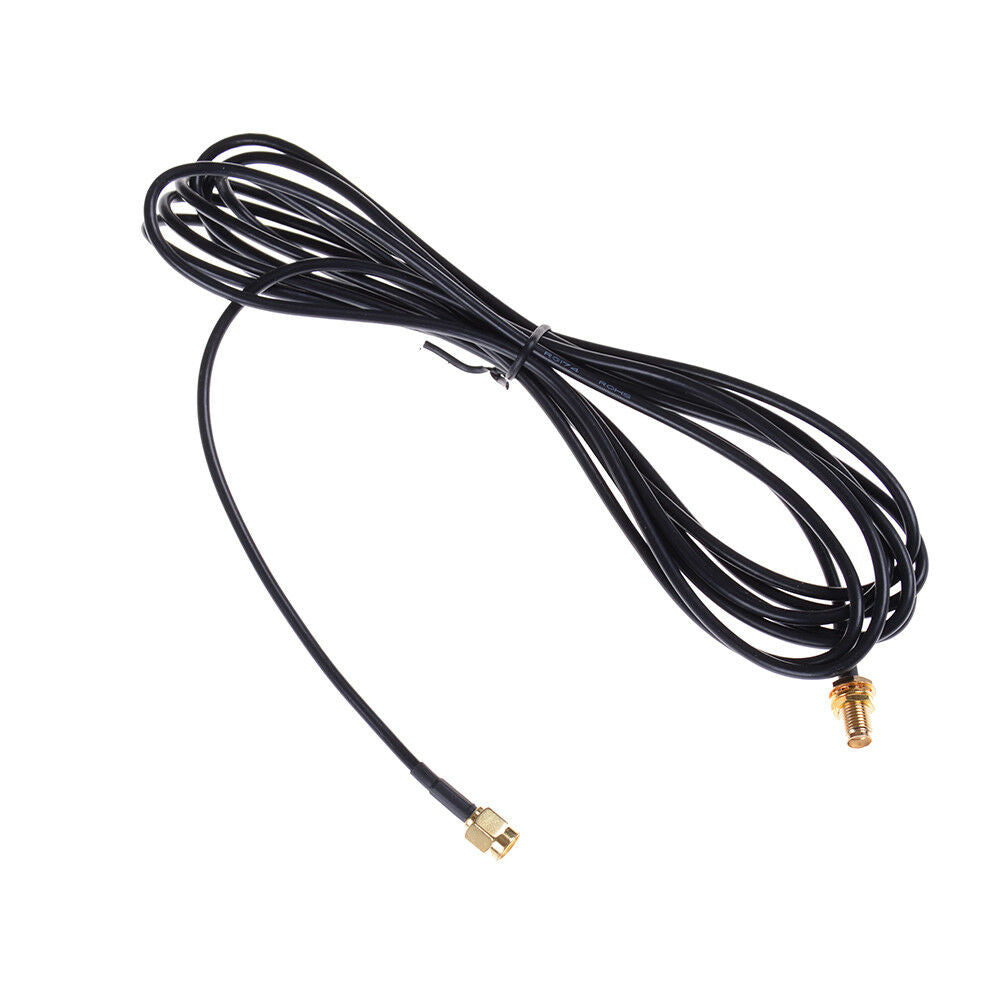 3 M SMA Male to Female Adapter Plug Connector Extension Cable RG174 T_TIODF DD