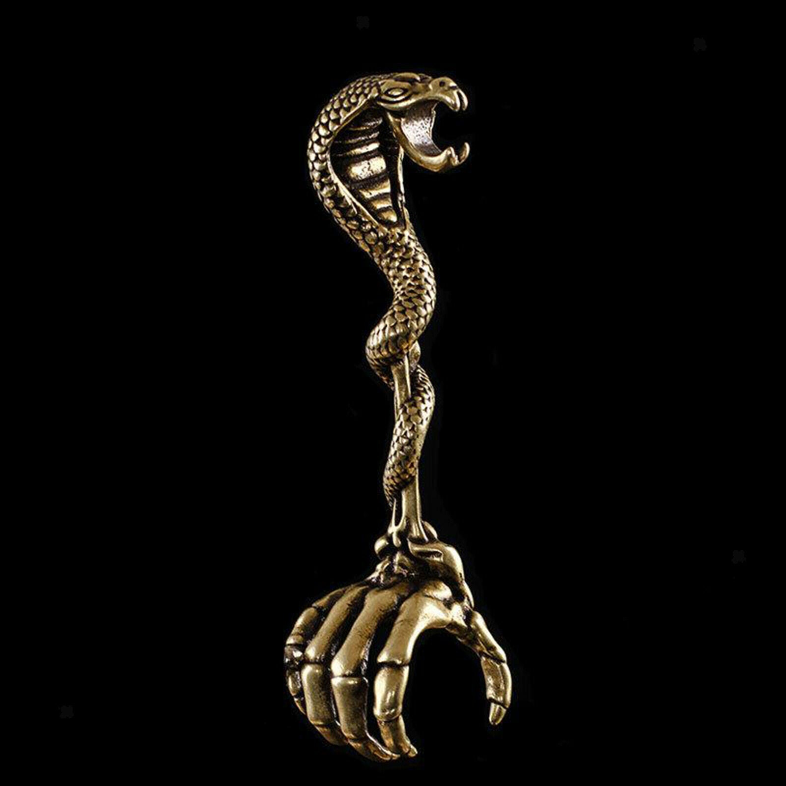 Pure Brass Finger Joint Ring Fashion Cigarette Stand Holder for Ladies