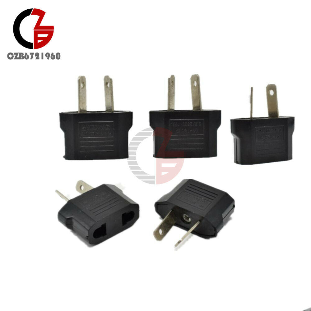 5PCS Universal US to AU Power Converter Travel Adapter Charger Wall Plug Home