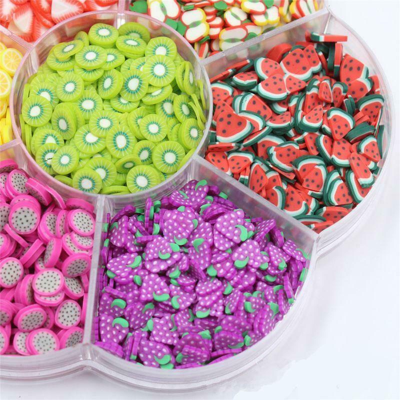 Assorted Fruit Slices 90g Wheel - Slime Supplies/Slime Acessories/Slime Add ins