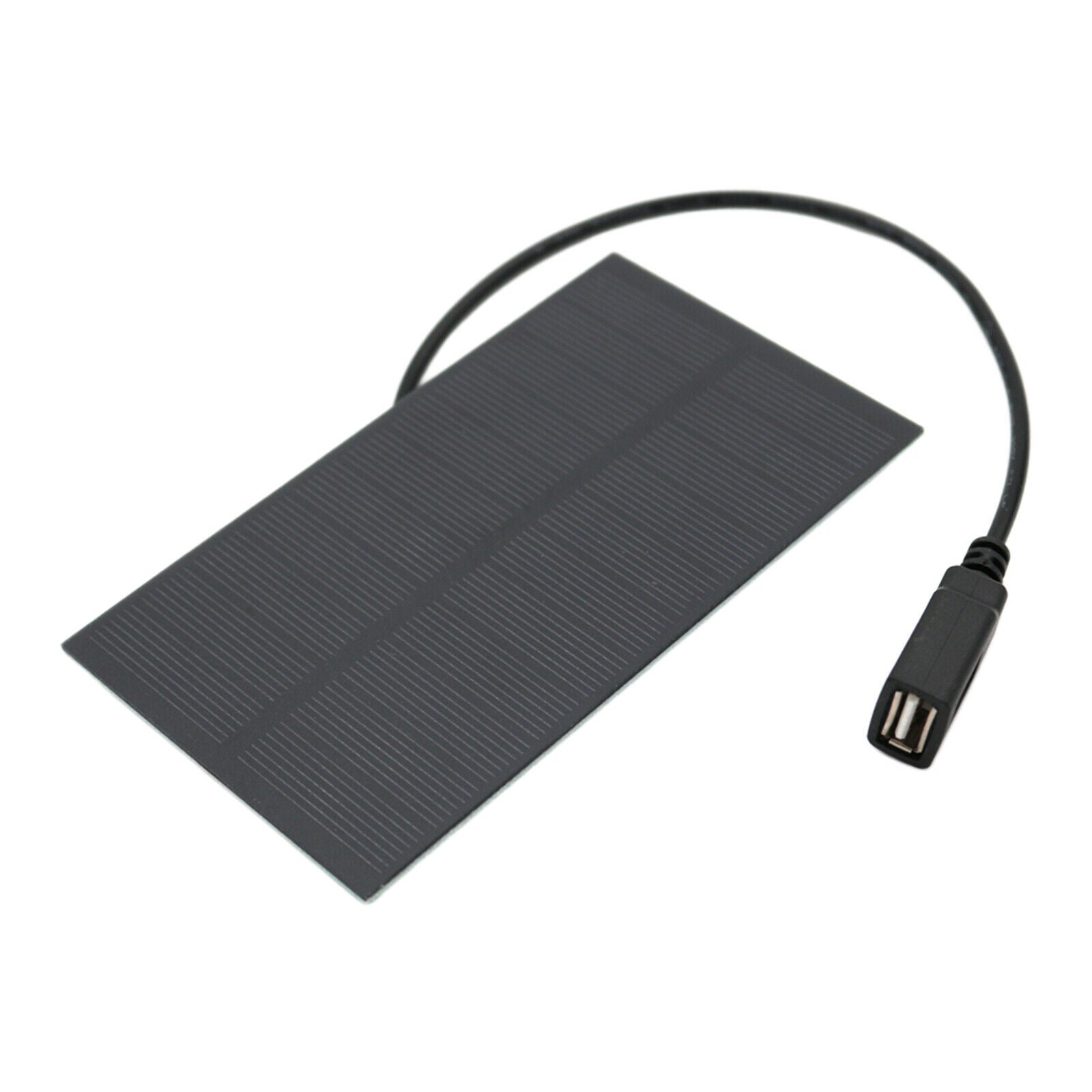 5.5V 1.65W Solar Panel Charger USB Port Use Travel Camera Phone Charger for