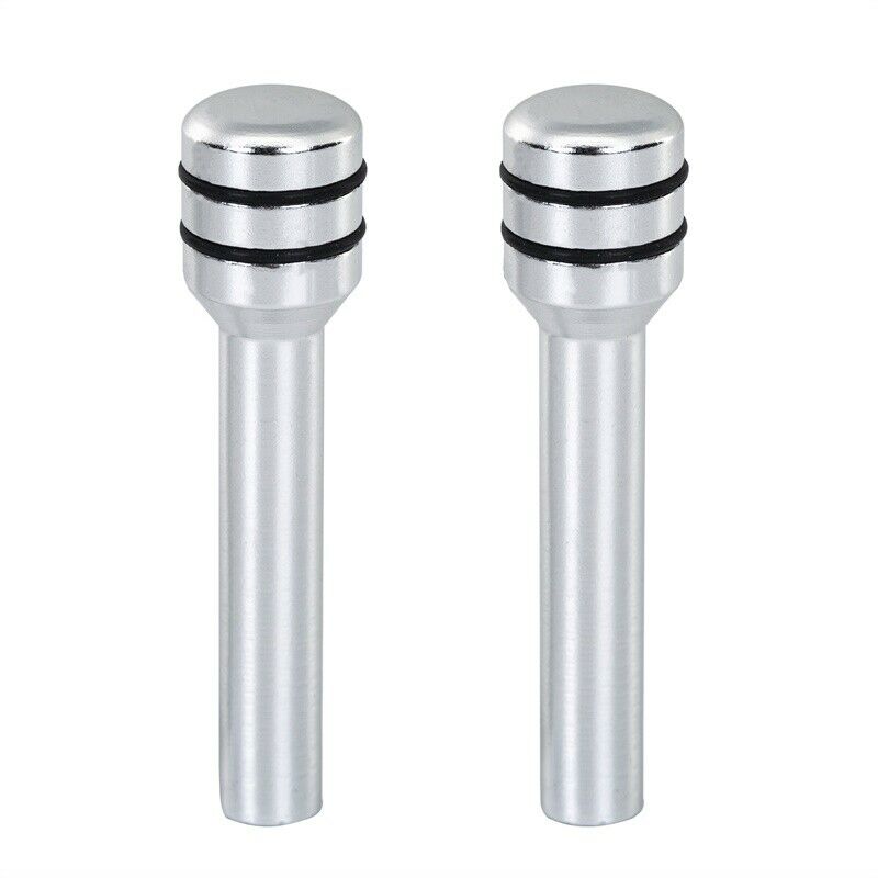 Pair Universal Car Truck Interior Interior Lock Knobs Pull Pin Cover Aluminum