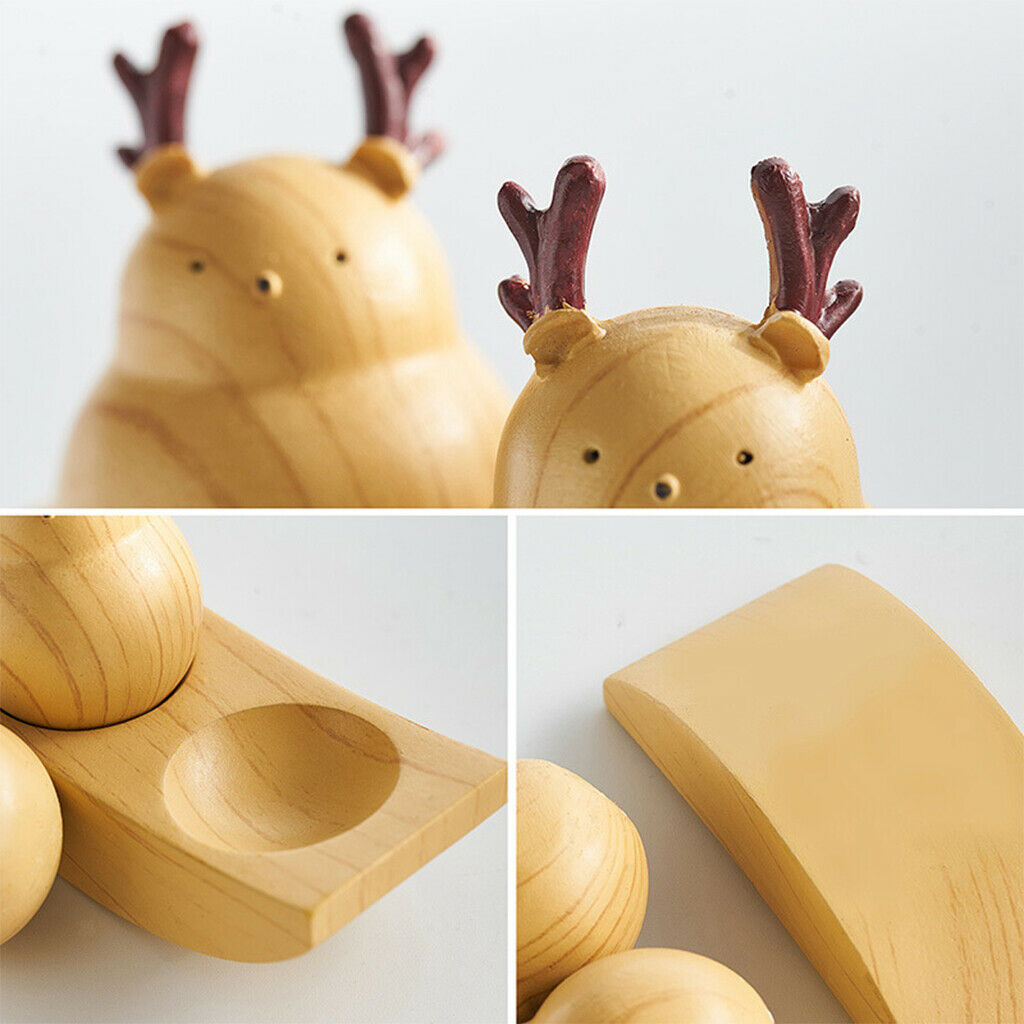 Tumbler Fawn Statue Home Room Decor Home Office Accessories Decoration