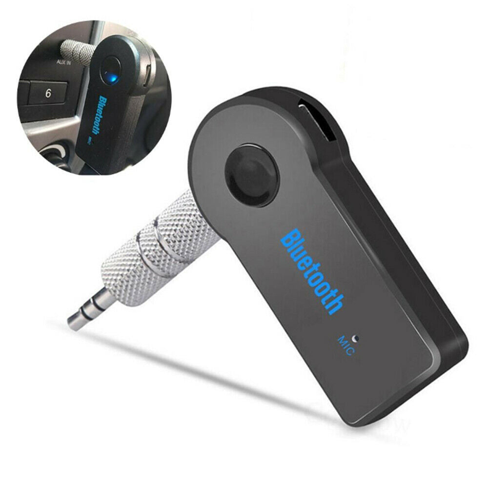 Wireless Bluetooth 5.0 Car Adapter Receiver 3.5mm AUX Audio Stereo Music Home