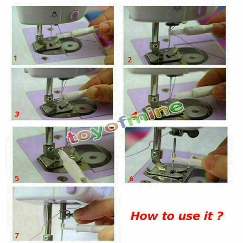 Needle Threader Insertion Tool Applicator For Hand Or Machine Sewing Craft
