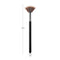 Professional Small Face Powder Foundation Blush Fan Brush Make Up Tools
