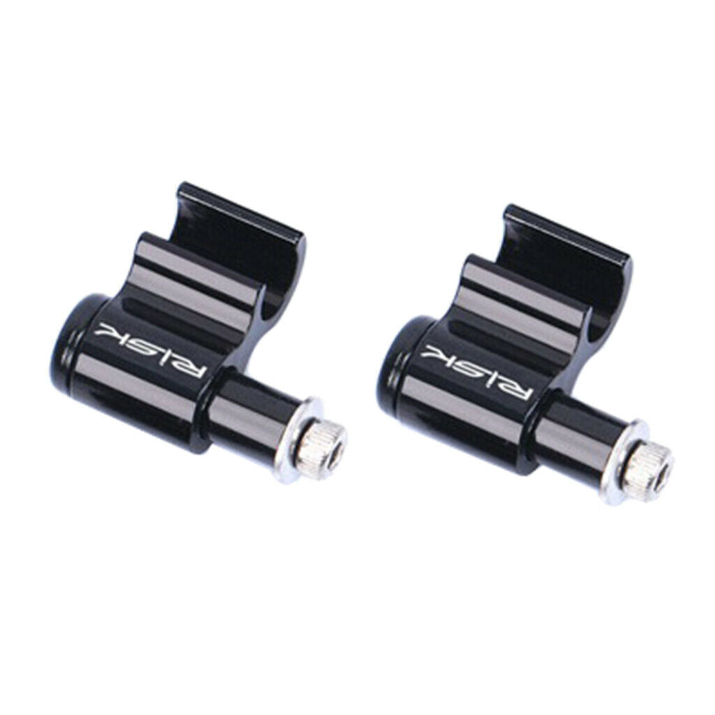 Cable Guide Black Alloy Brake Oil Line Holder Clips Buckle Pipe Conversion