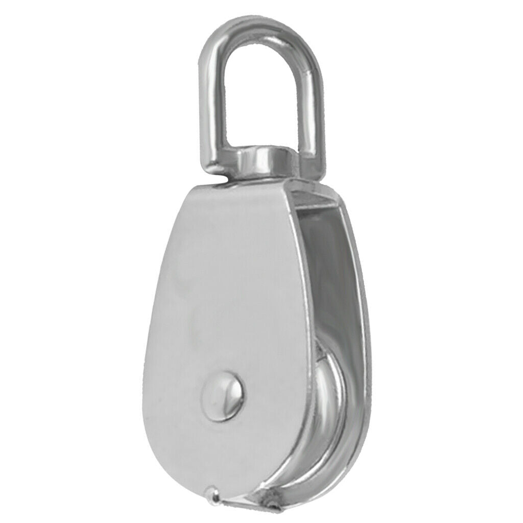 Cable Pulley, Pulleys for lifting, M15 Single Pulley Block in 304 Stainless.