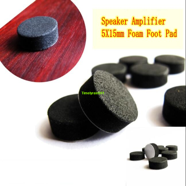 8pcs 5X15mm Anti-slip amplifier foam mat shockproof Speaker pad Audio Parts