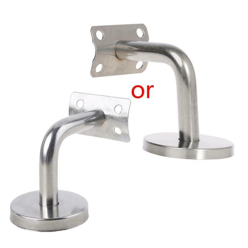 Stainless Steel Wall Mounted Stair Handrail Bracket Banister Rail Support