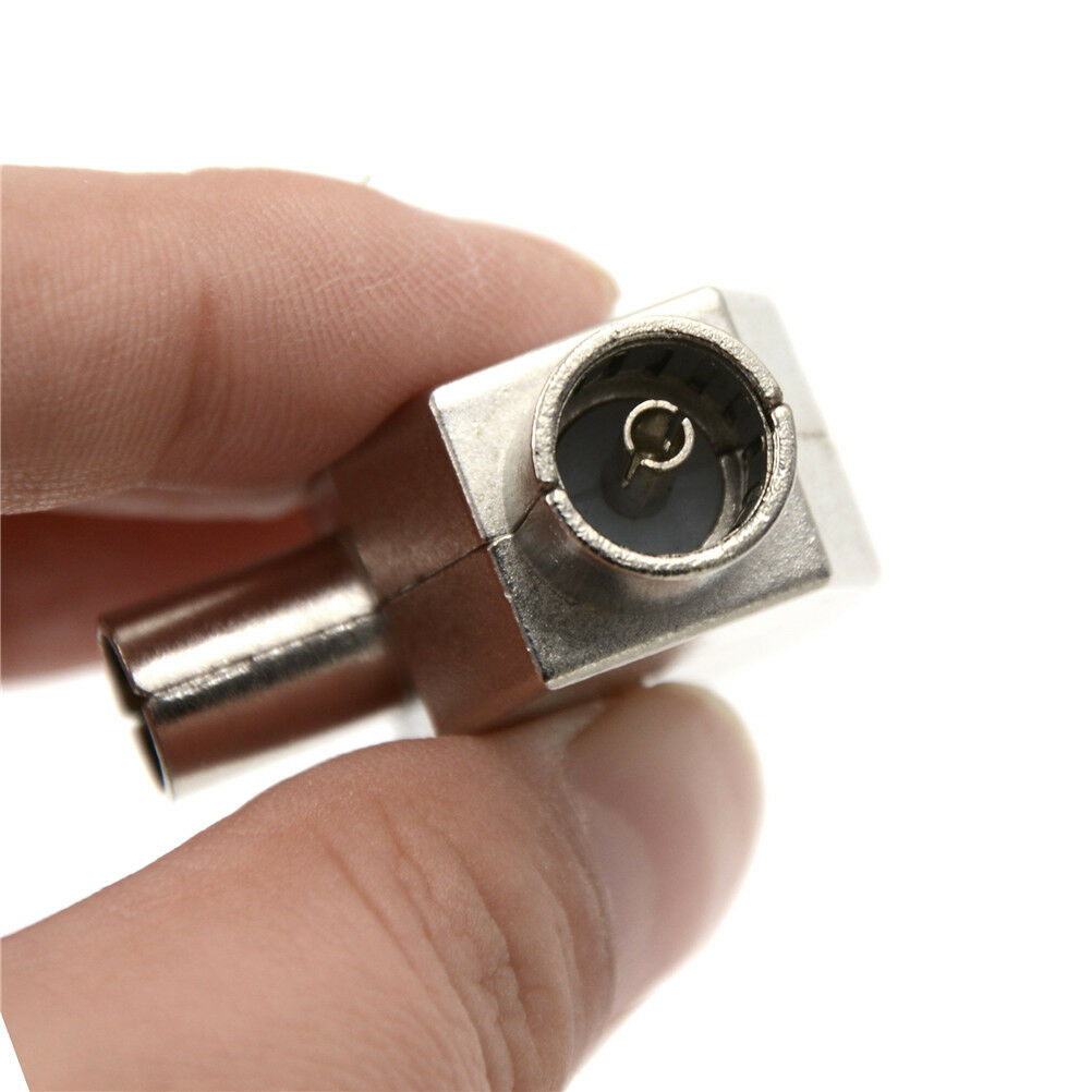 2Way PAL TV Aerial Coaxial Antenna Signal Splitter Indoor Passive Metal Casing B