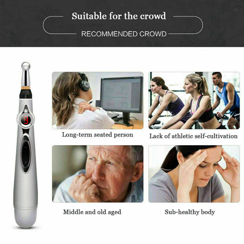 3-in-1 Electronic Pulse Analgesia Therapy Pen Body Pain Relief Massager