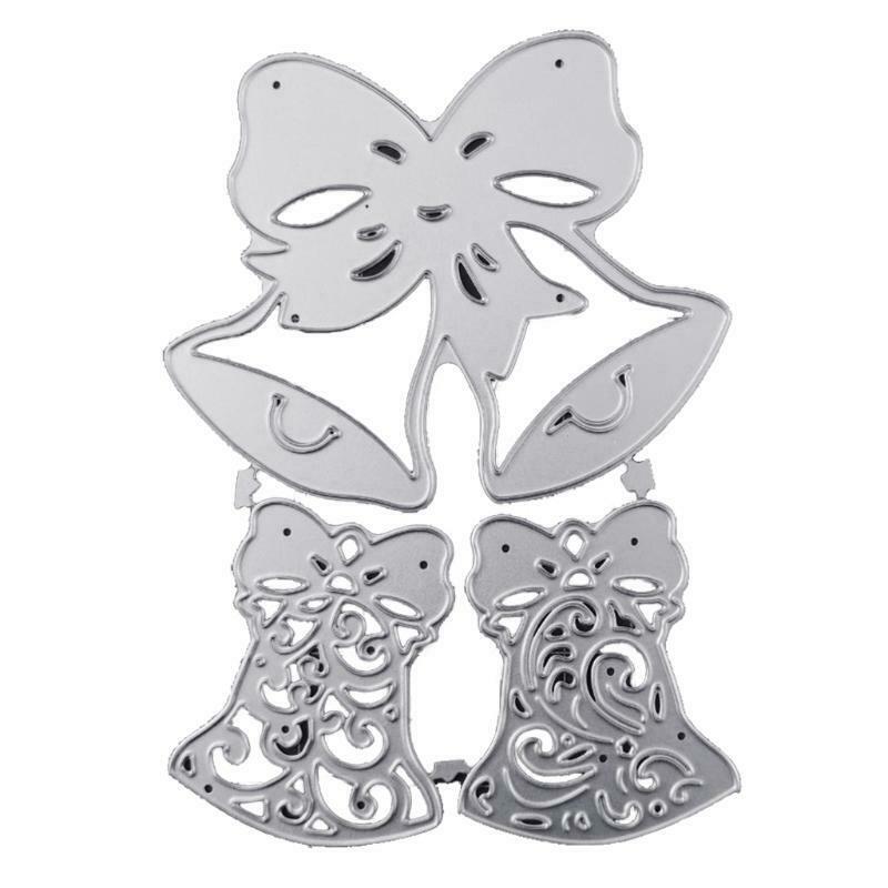 Christmas Bells Metal Cutting Dies Stencil DIY Scrapbooking Album Paper Template