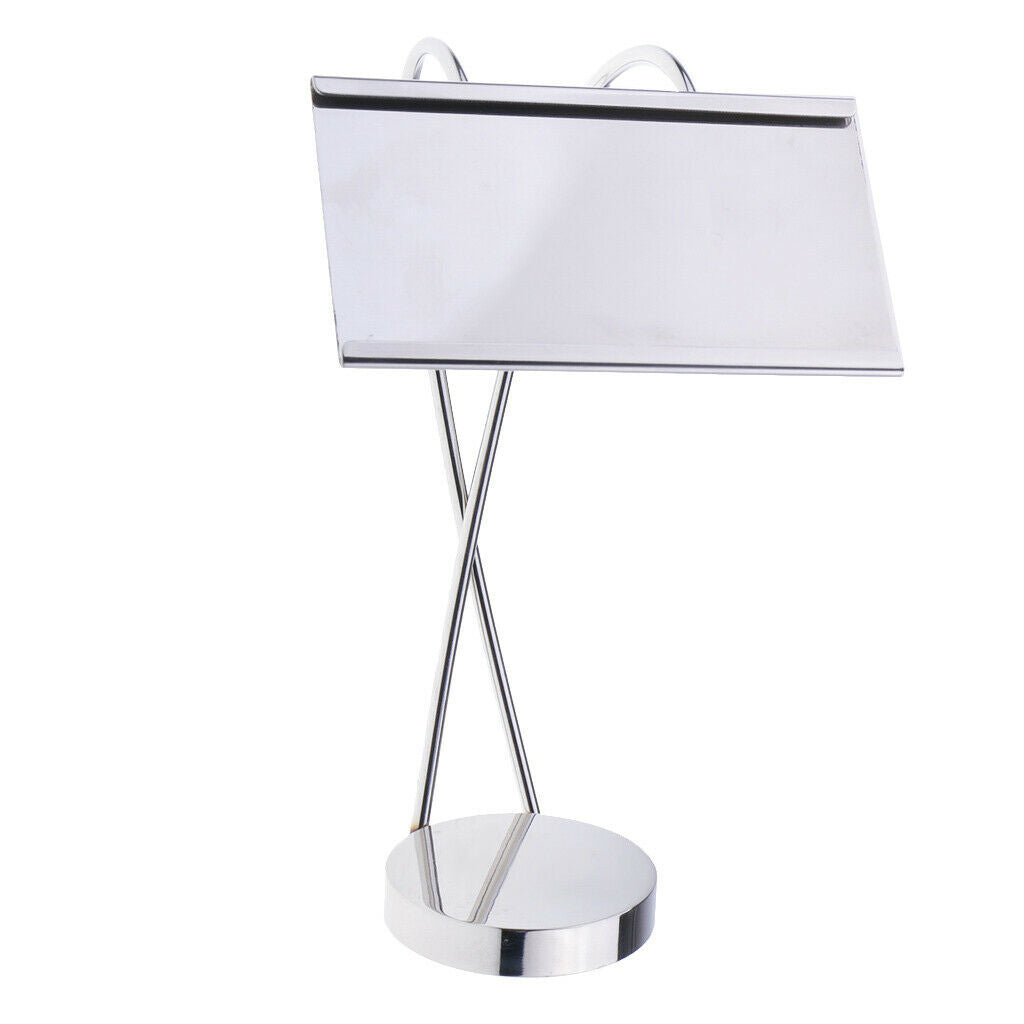 Stainless Steel Meal Cards Stand Table Menu Holders Tabletop Display S