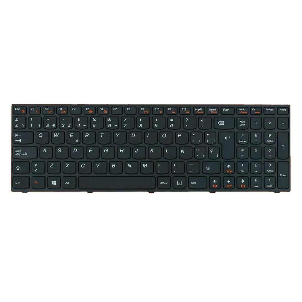 New Spanish Language Layout Keyboard w/ Numeric for Lenovo B5400 Laptop