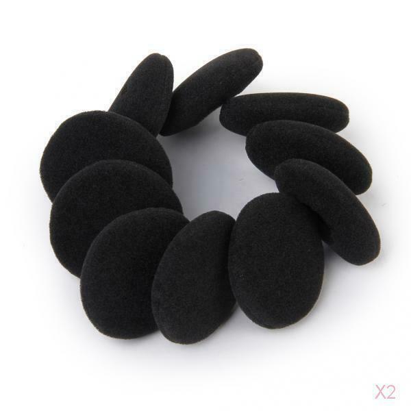 5 Pairs Black Replacement Ear Cushion Pads for   MDR-Q55 MDR-Q21LP Q22 Q68