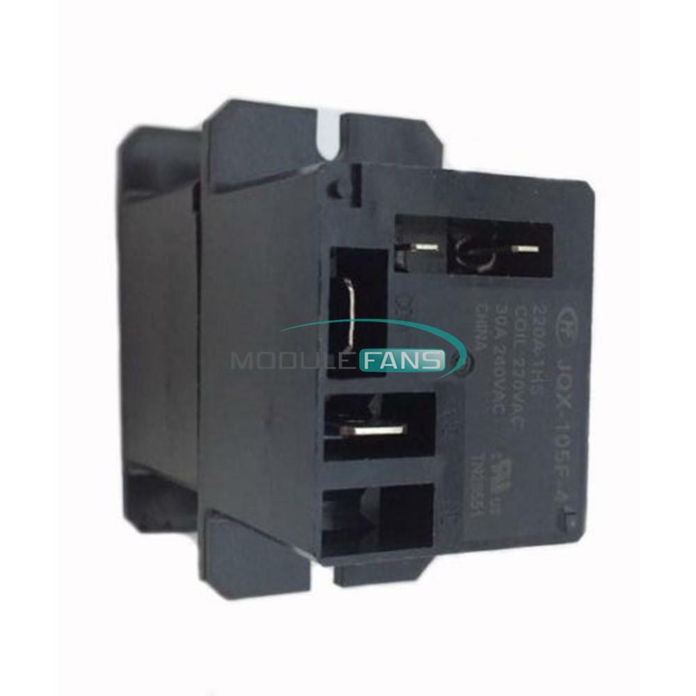 4 Pin JQX-105F-4-220V-1HS Relay Air  Relay 30A AC 220V HF105F