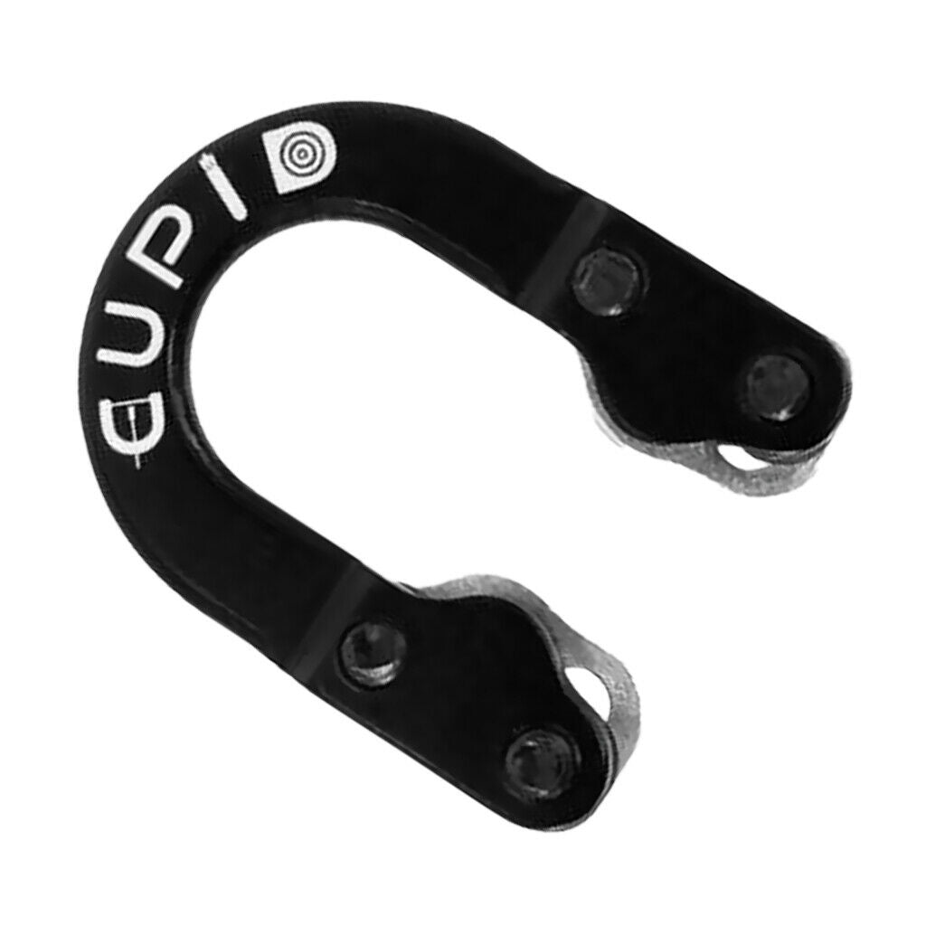 Metal D Loop Archery Release Bow String Nock D Loop Archery Accessory Black